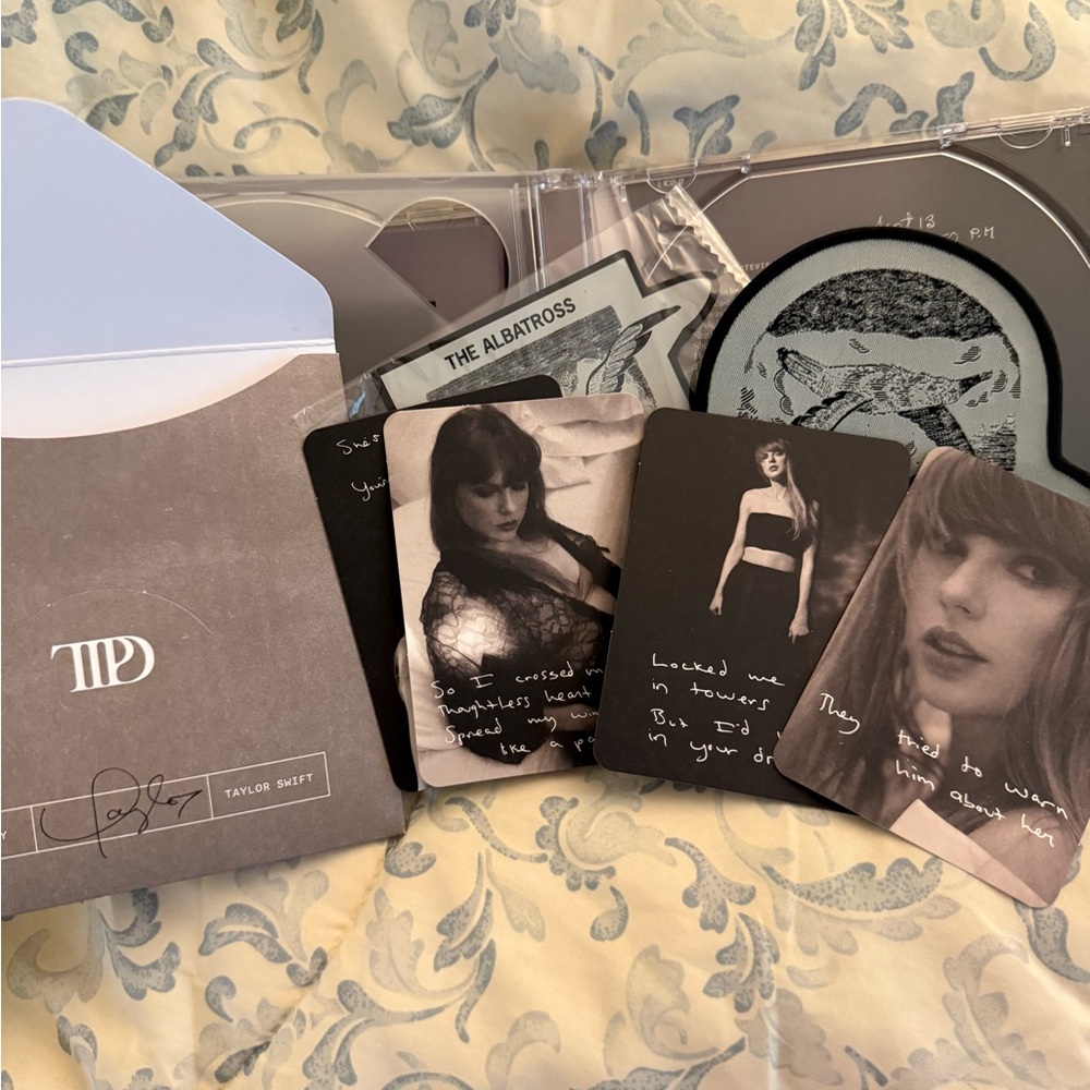 Exclusive Taylor Swift The Tortured Poets Department CD Bundle